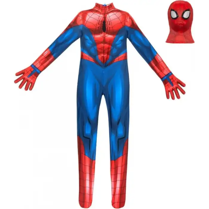 Jazwares Çocuklar İçin Marvel Örümcek Adam Kostümü