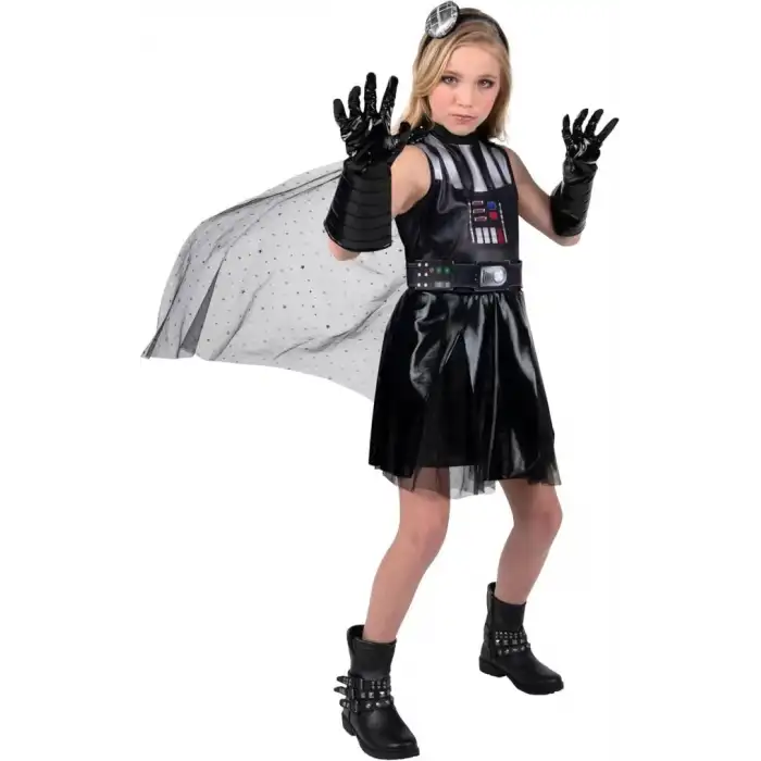 Jazwares Star Wars Darth Vader Kız Çocuklar İçin Cadılar Bayramı Kostümü