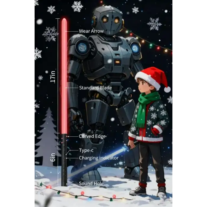 Jvmusaber Metal Kabzalı Işın Kılıcı