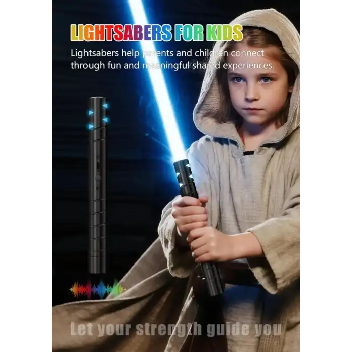 Jvmusaber Metal Kabzalı Işın Kılıcı