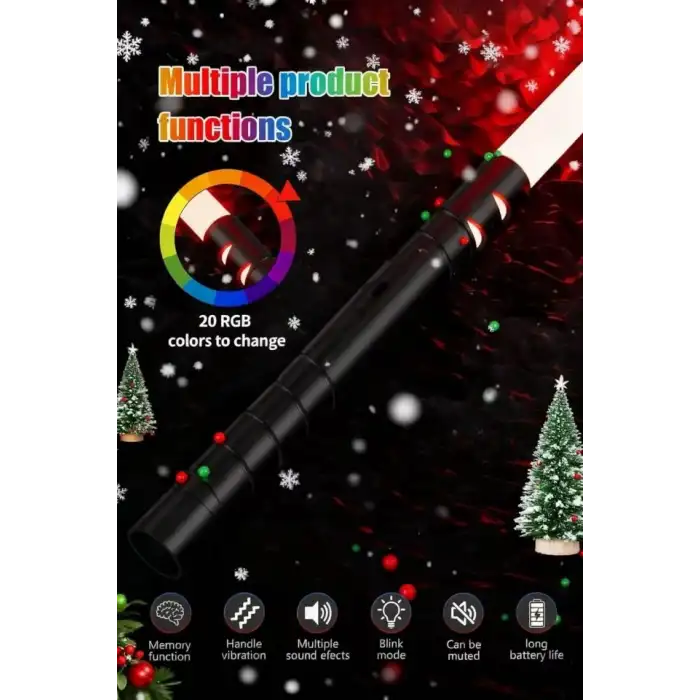 Jvmusaber Metal Kabzalı Işın Kılıcı