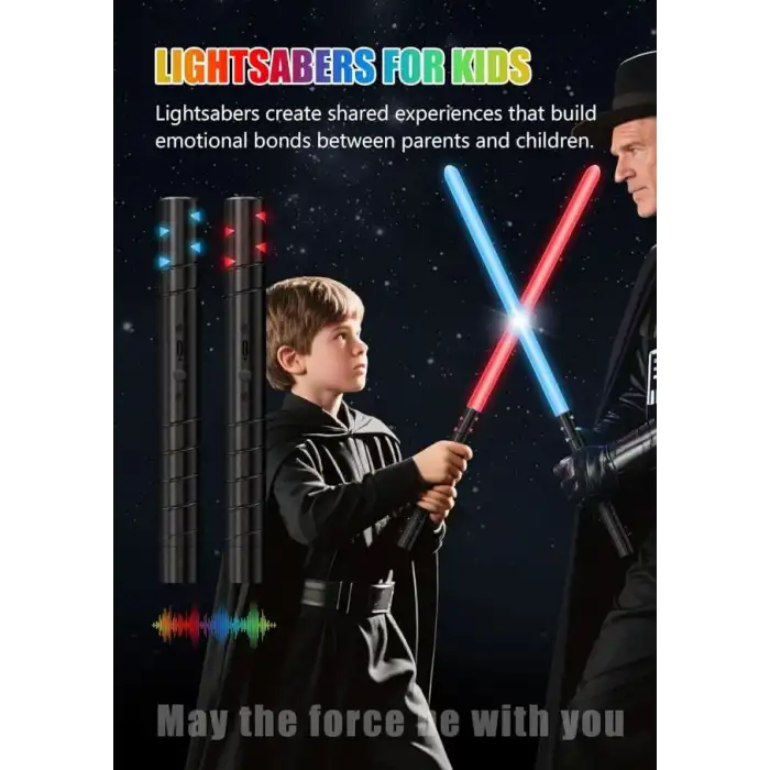 Jvmusaber Metal Kabzalı Işın Kılıcı