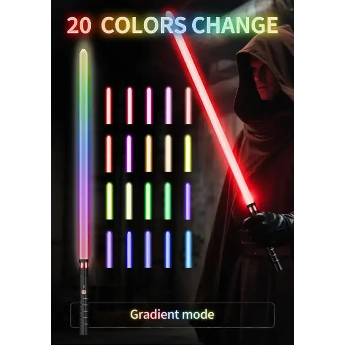 Jvmusaber Metal Kabzalı Işın Kılıcı