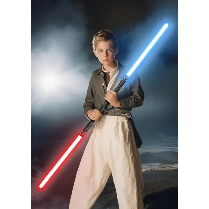 Jvmusaber Metal Kabzalı Işın Kılıcı