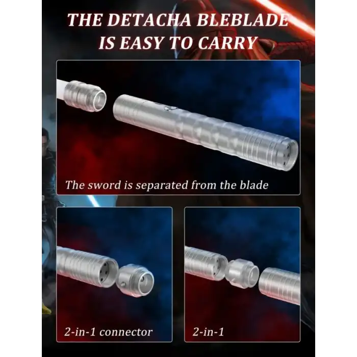 Jvmusaber Metal Kabzalı Işın Kılıcı