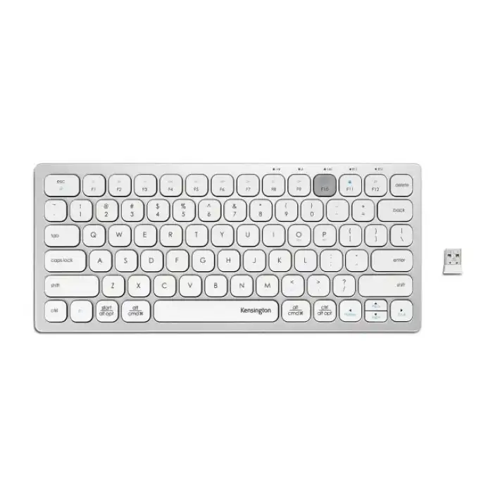 Kensington Çok Cihazlı Çift Kablosuz Kompakt Klavye (K75502US)