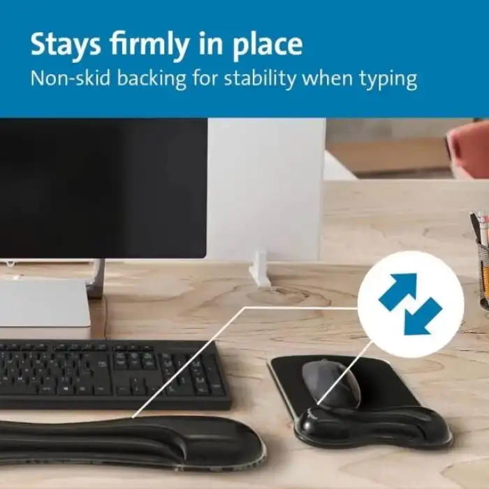 Kensington Duo Jel Fare ve Klavye Bilek Dinlendirme Paketi Seti