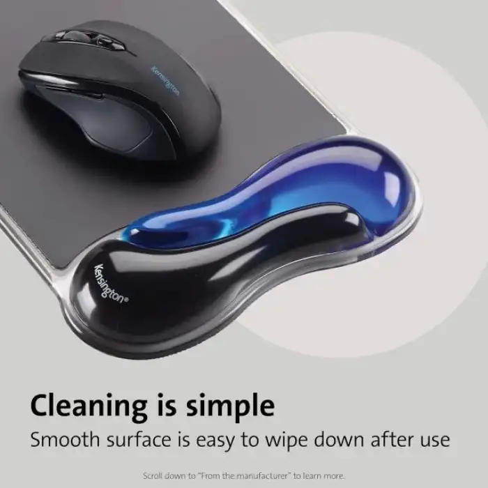 Kensington Duo Jel Fare ve Klavye Bilek Dinlendirme Paketi Seti