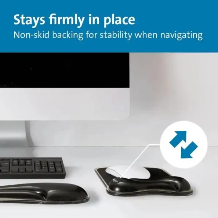 Kensington Duo Jel Fare ve Klavye Bilek Dinlendirme Paketi Seti