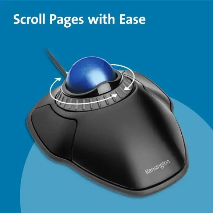 Kensington Orbit Kaydırma Halkalı İztopu Kablolu Mouse