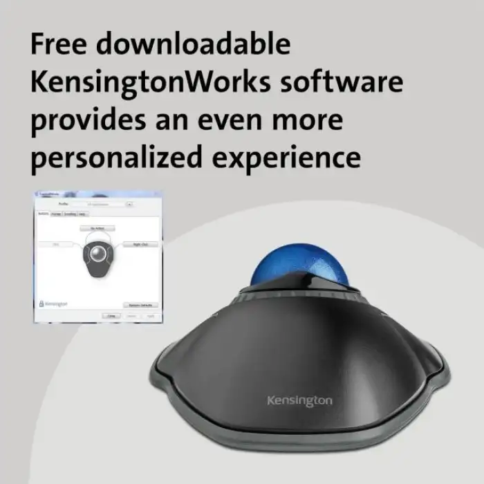 Kensington Orbit Kaydırma Halkalı İztopu Kablolu Mouse