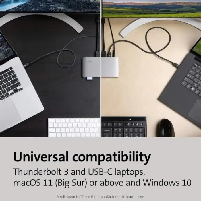 Kensington SD2500T Thunderbolt 3 ve USB-C Bağlantı İstasyonu