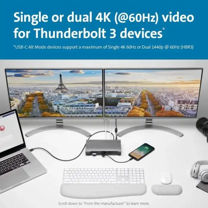 Kensington SD5600T 14ü 1 arada Thunderbolt 3 Bağlantı İstasyonu