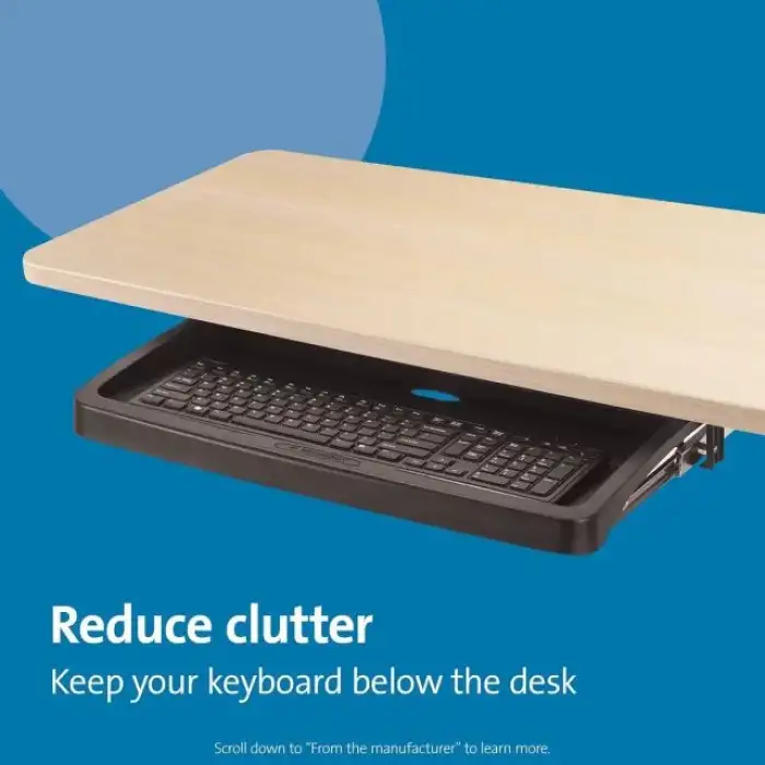Kensington Underdesk Basic Klavye Çekmecesi (K60009US)