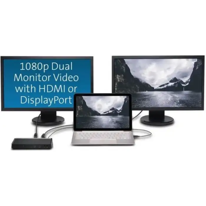 Kensington USB 3.0 Çift Ekran Bağlantı İstasyonu