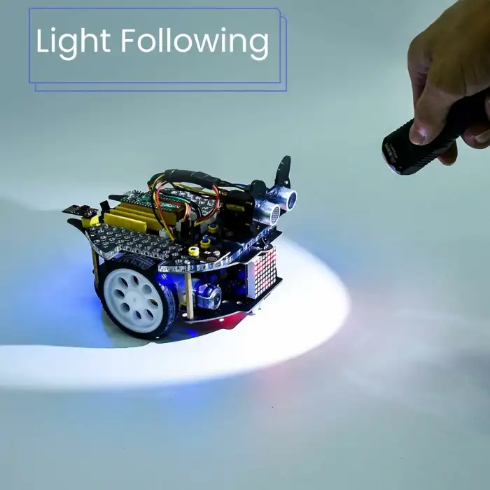 KEYESTUDIO Beetlebot Raspberry Pi PICO için Robot Araba Başlangıç Kiti