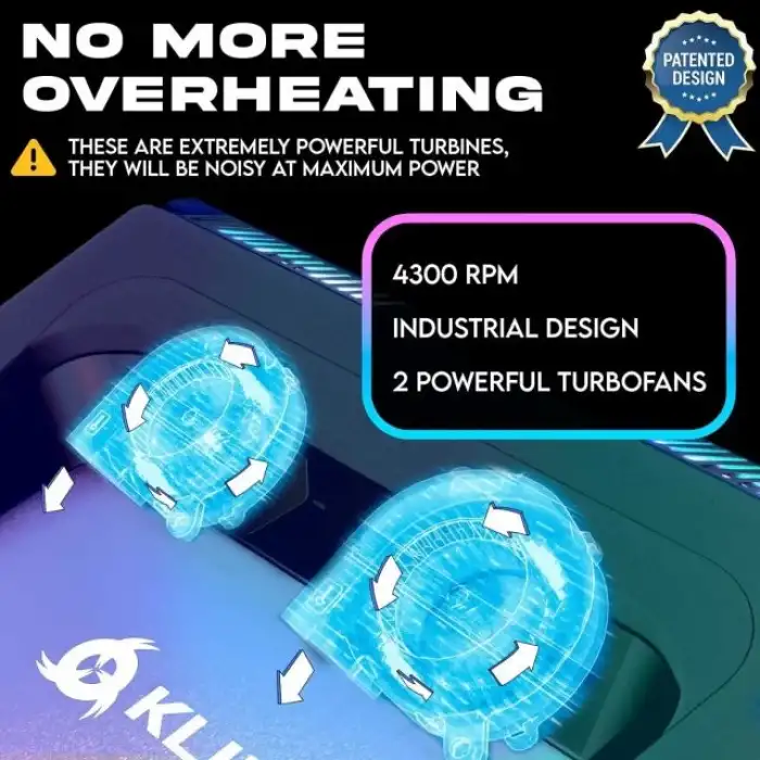 KLIM Everest Laptop Soğutma Pedi