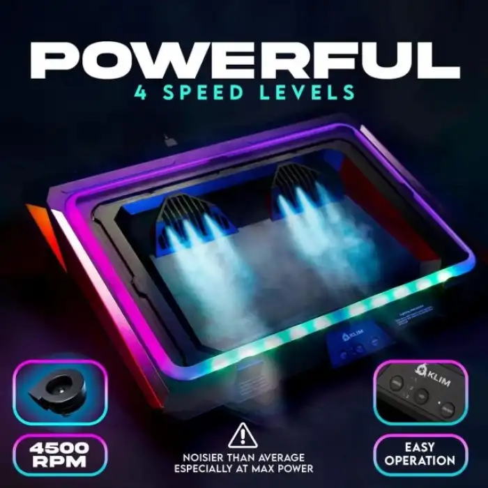 KLIM Mistral Dizüstü Bilgisayar Soğutma Pedi