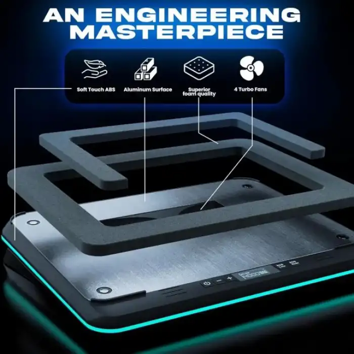 KLIM Turbofrost Laptop Soğutucu 16000 RPM