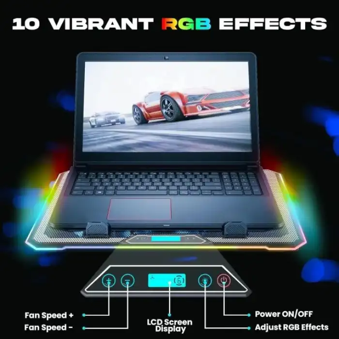 KLIM V8 Oyun Dizüstü Bilgisayar Soğutma Pedi