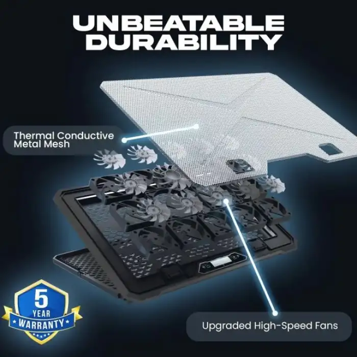 KLIM V8 Oyun Dizüstü Bilgisayar Soğutma Pedi