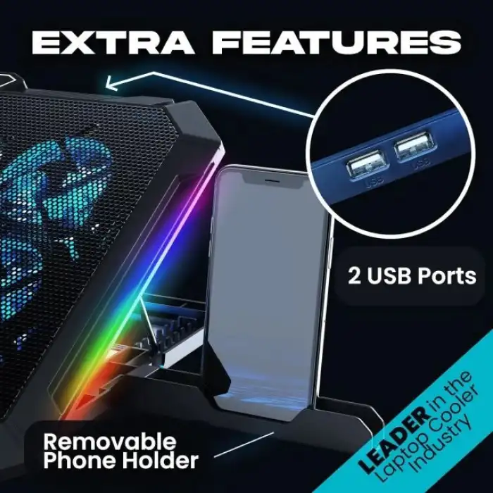 KLIM V8 Oyun Dizüstü Bilgisayar Soğutma Pedi