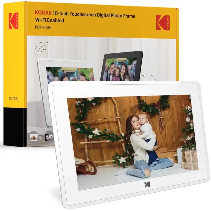 Kodak 10 Inc Dokunmatik Ekranlı Dijital Fotoğraf Çerçevesi 16GB Kumandalı