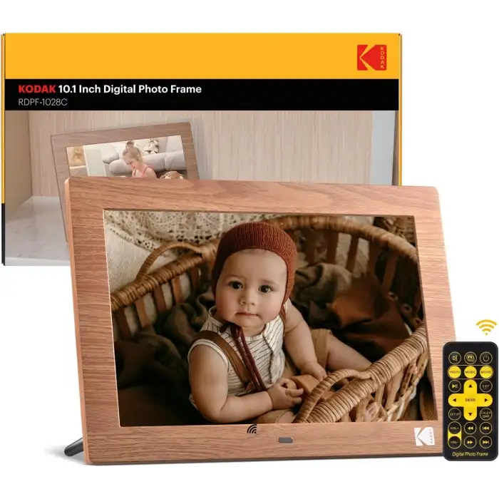 Kodak 10.1 Inc 1280x800 IPS HD Dijital Fotoğraf Çerçevesi, Kumandalı