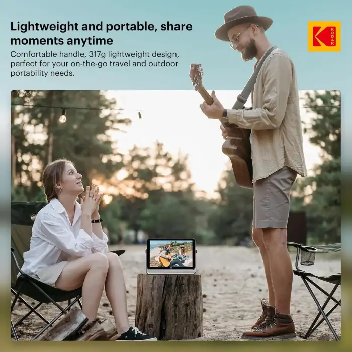 Kodak 10.1 Inc WiFi Dijital Fotoğraf Çerçevesi, 1920x1080, Dokunmatik Ekran