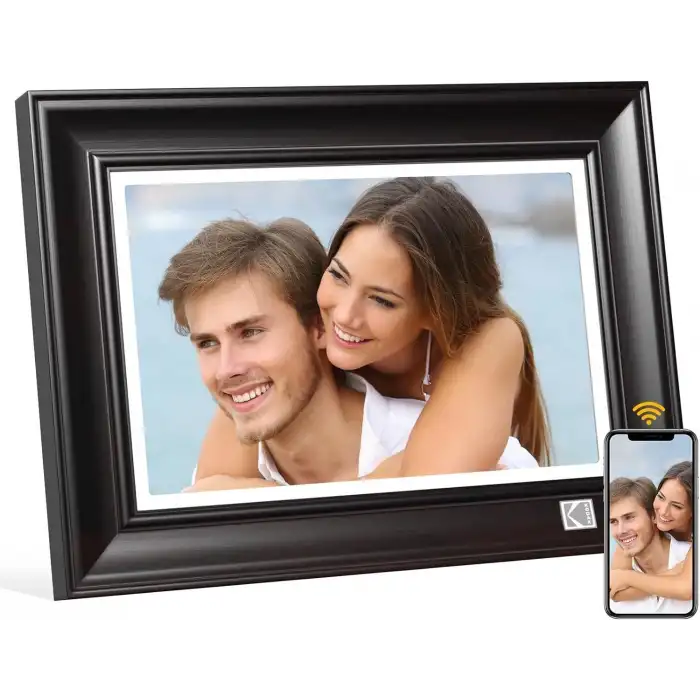 Kodak 10.1 Inc WiFi Dijital Resim Çerçevesi - 1920x1200 HD Dokunmatik Ekran