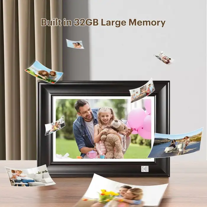 Kodak 10.1 Inc WiFi Dijital Resim Çerçevesi - 1920x1200 HD Dokunmatik Ekran