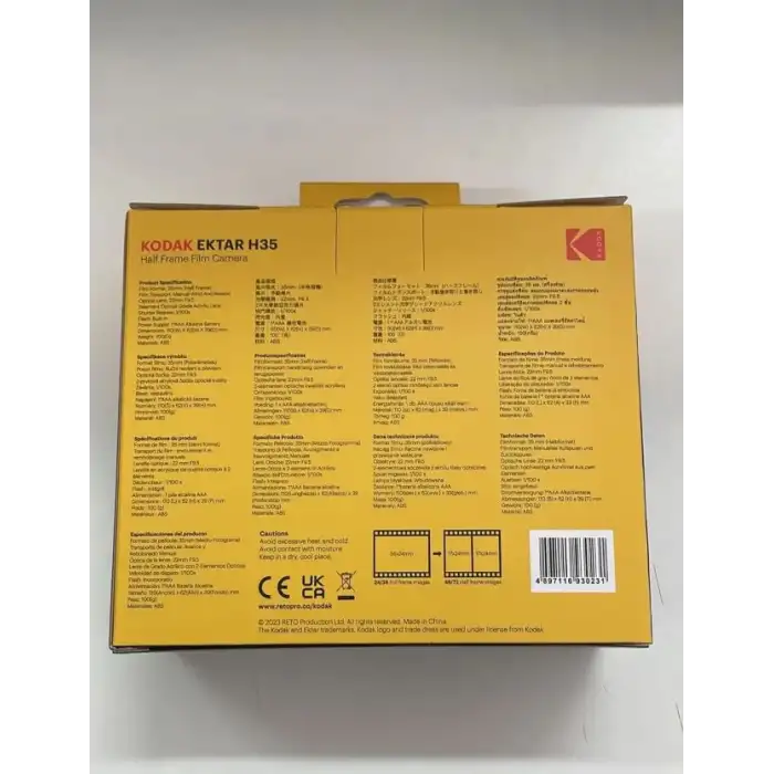 Kodak Ektar H35 Filmli Fotoğraf Makinesi