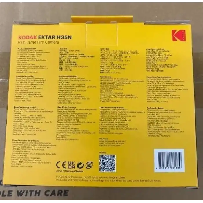 KODAK Ektar H35N Half Frame Fotoğraf Makinesi