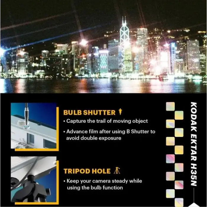 KODAK Ektar H35N Half Frame Fotoğraf Makinesi