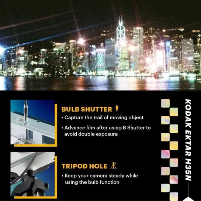 KODAK Ektar H35N Half Frame Fotoğraf Makinesi