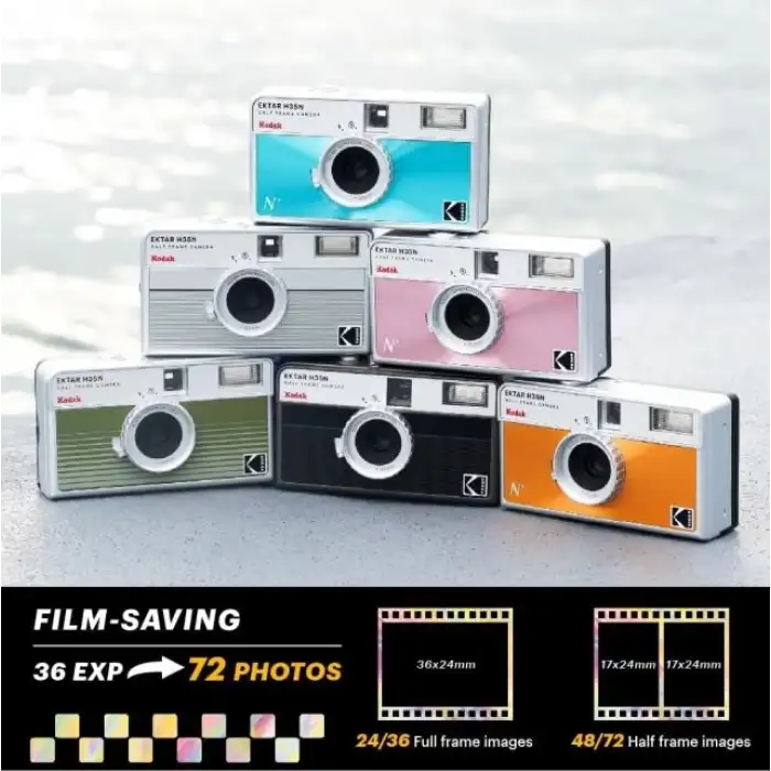 KODAK Ektar H35N Half Frame Fotoğraf Makinesi