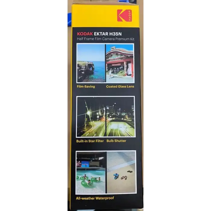 KODAK EKTAR H35N Yarı Çerçeveli Fotoğraf Makinesi - Premium Kit