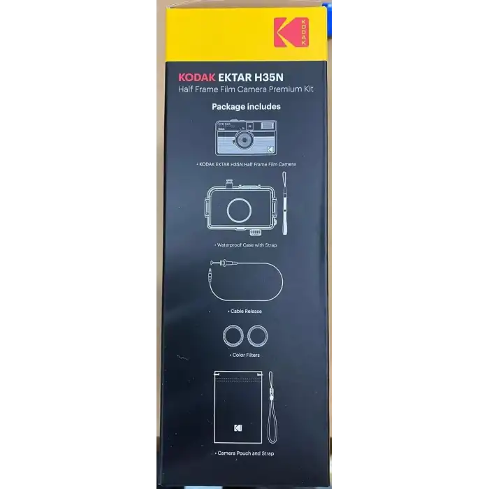 KODAK EKTAR H35N Yarı Çerçeveli Fotoğraf Makinesi - Premium Kit