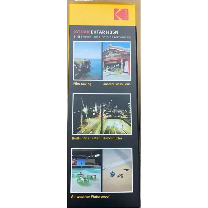 KODAK EKTAR H35N Yarı Çerçeveli Fotoğraf Makinesi - Premium Kit