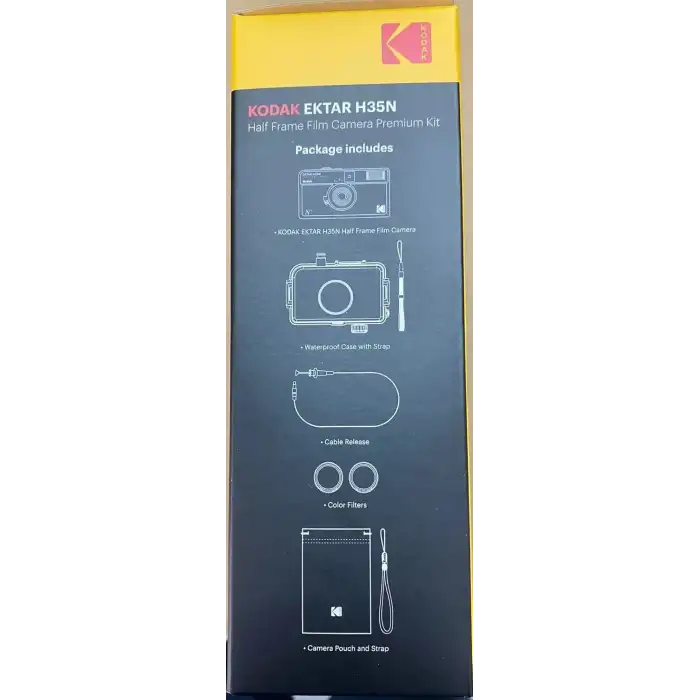 KODAK EKTAR H35N Yarı Çerçeveli Fotoğraf Makinesi - Premium Kit