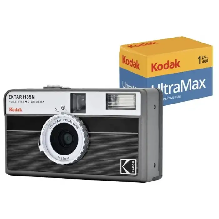 KODAK EKTAR H35N Yarım Çerçeve Fotoğraf Makinesi - Film Paketli