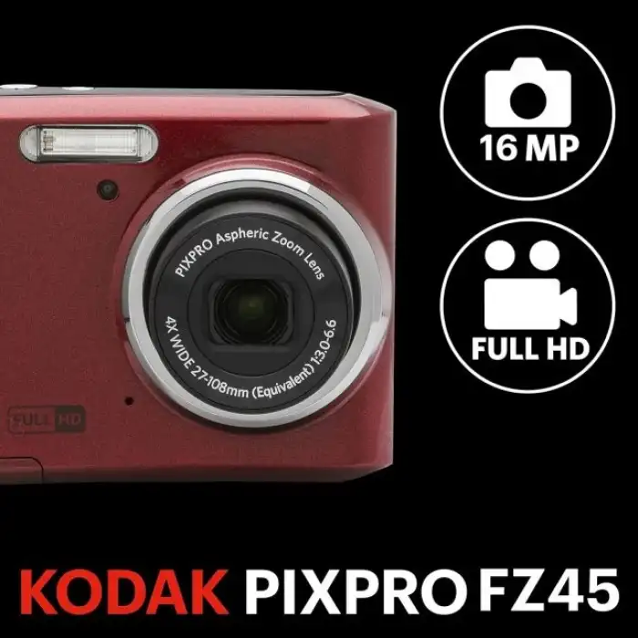 KODAK PIXPRO FZ45-BK 16MP Dijital Fotoğraf Makinesi