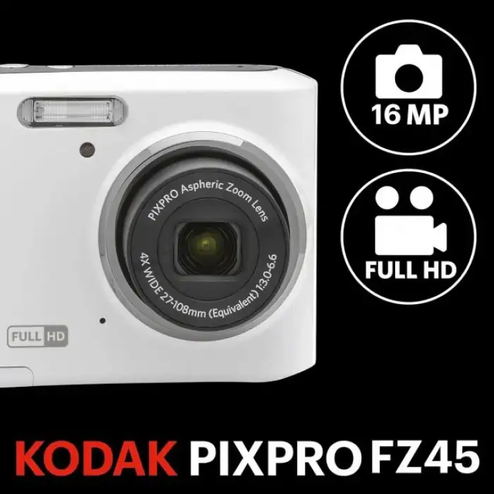 KODAK PIXPRO FZ45-BK 16MP Dijital Fotoğraf Makinesi