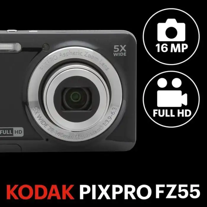 KODAK PIXPRO FZ55-RD 16MP Dijital Fotoğraf Makinesi