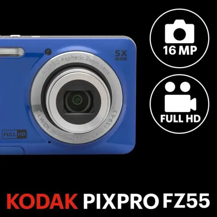 KODAK PIXPRO FZ55-RD 16MP Dijital Fotoğraf Makinesi