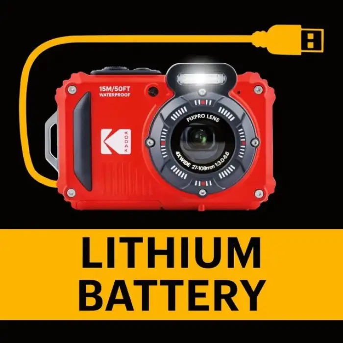 KODAK PIXPRO WPZ2 Su Geçirmez WiFi Dijital Fotoğraf Makinesi