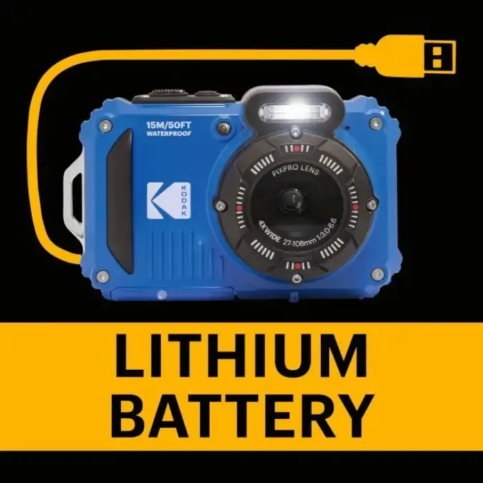 KODAK PIXPRO WPZ2 Su Geçirmez WiFi Dijital Fotoğraf Makinesi