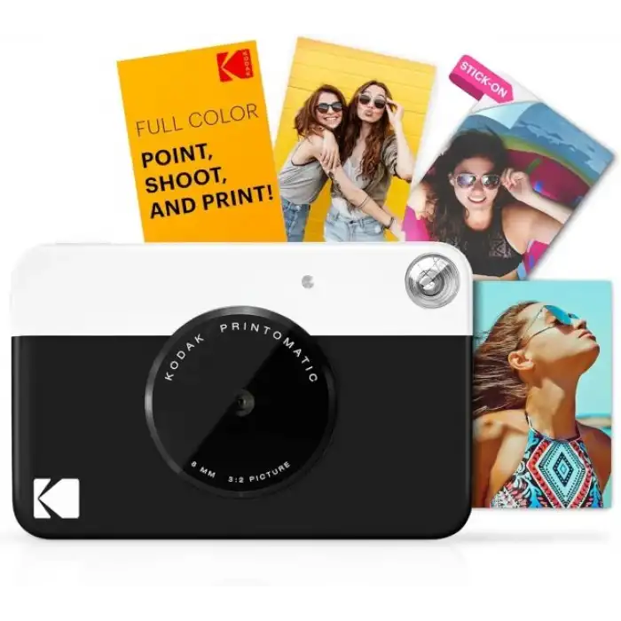 KODAK Printomatic Tam Renkli Anında Baskı Dijital Fotoğraf Makinesi - Başlangıç ​​Paketi