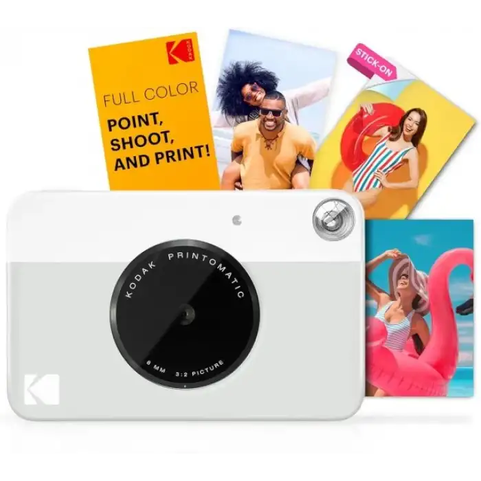 KODAK Printomatic Tam Renkli Anında Baskı Dijital Fotoğraf Makinesi - Başlangıç ​​Paketi