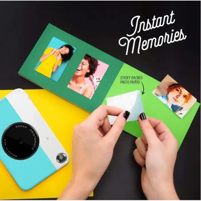 KODAK Printomatic Tam Renkli Anında Baskı Dijital Fotoğraf Makinesi